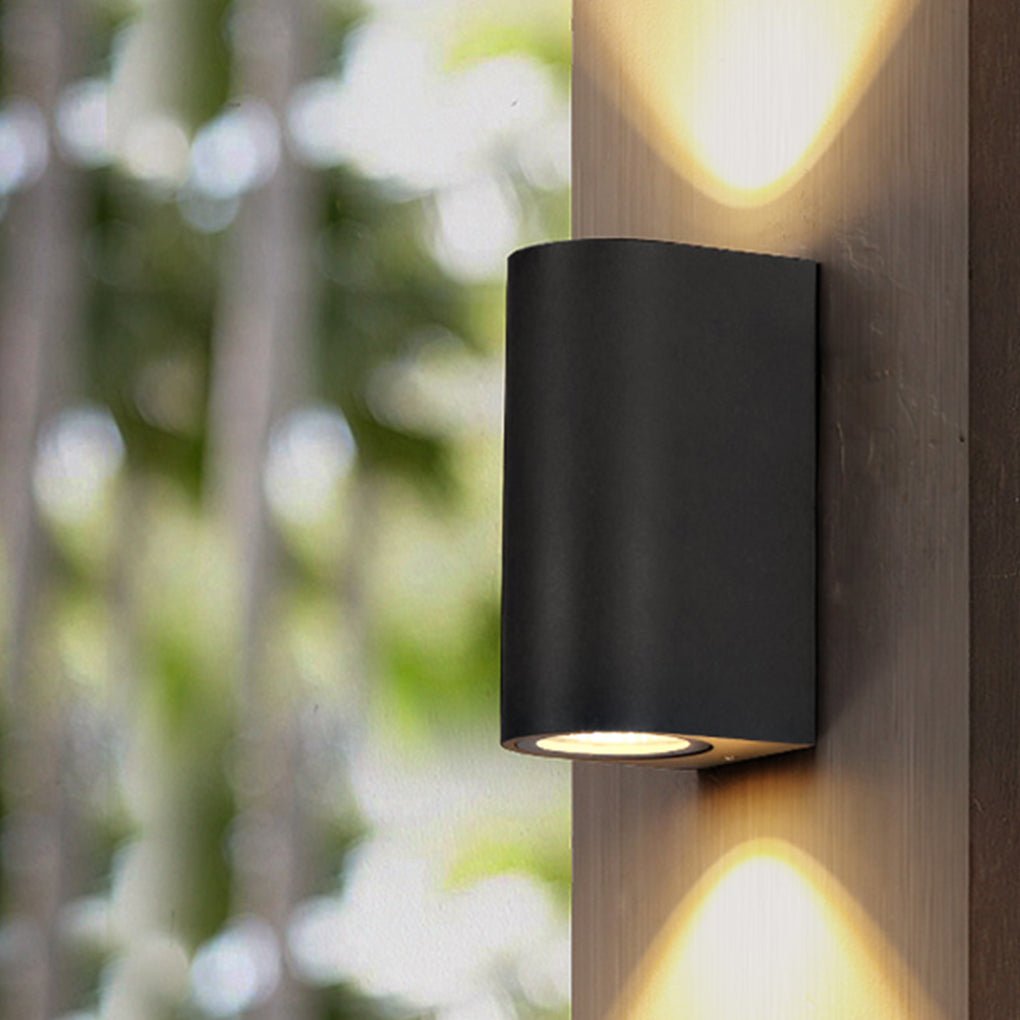 Modern Waterproof LED Outdoor Wall Lights - Up and Down Lighting Sconces