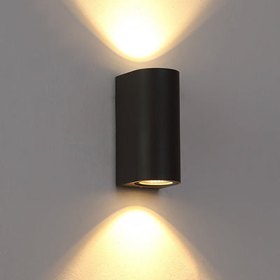 Modern Waterproof LED Outdoor Wall Lights - Up and Down Lighting Sconces