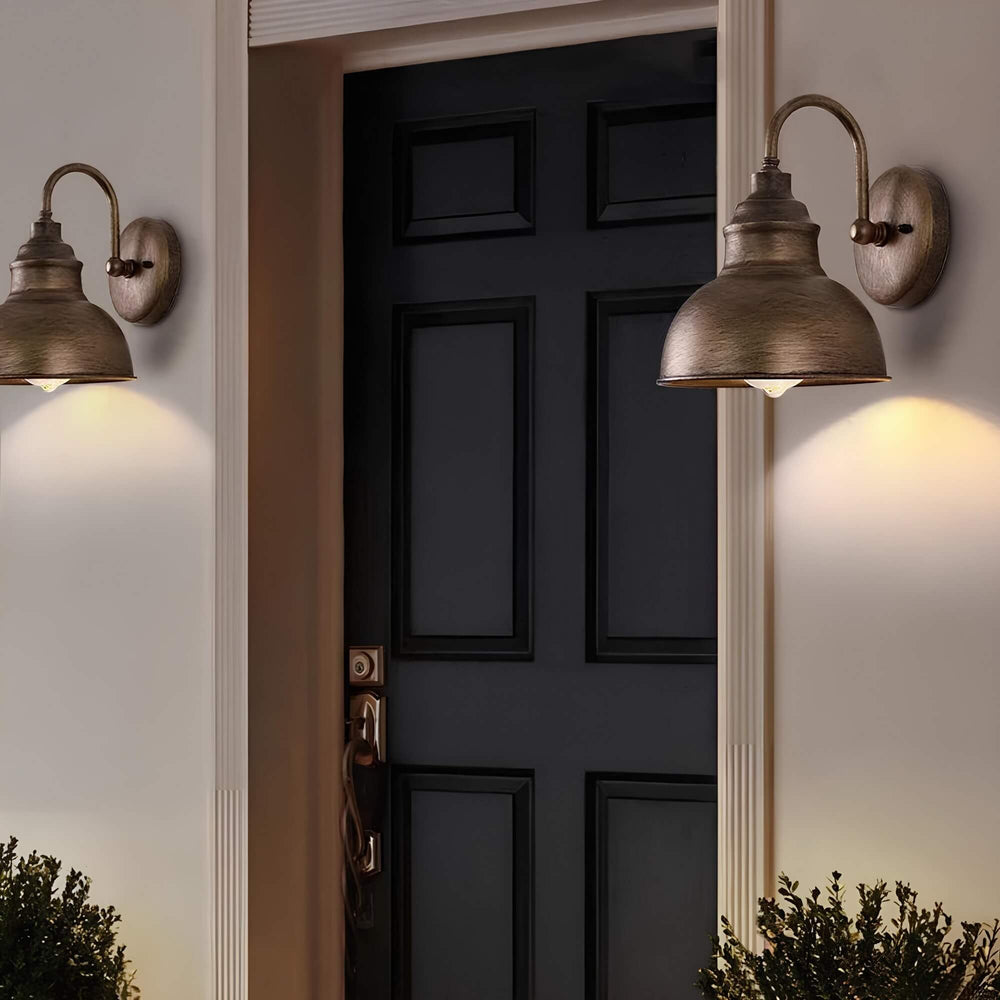 Vintage-Style Outdoor Wall Lantern