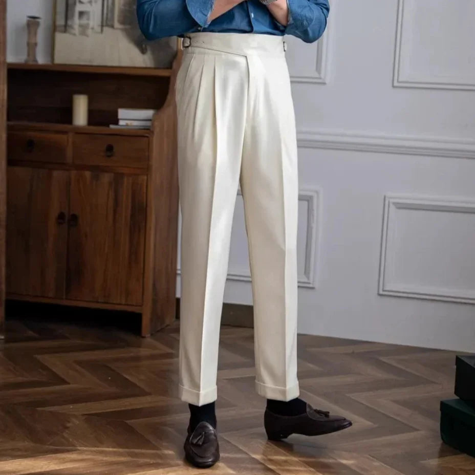 Men’s Italian Style Classic Trousers