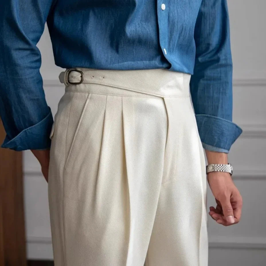 Men’s Italian Style Classic Trousers
