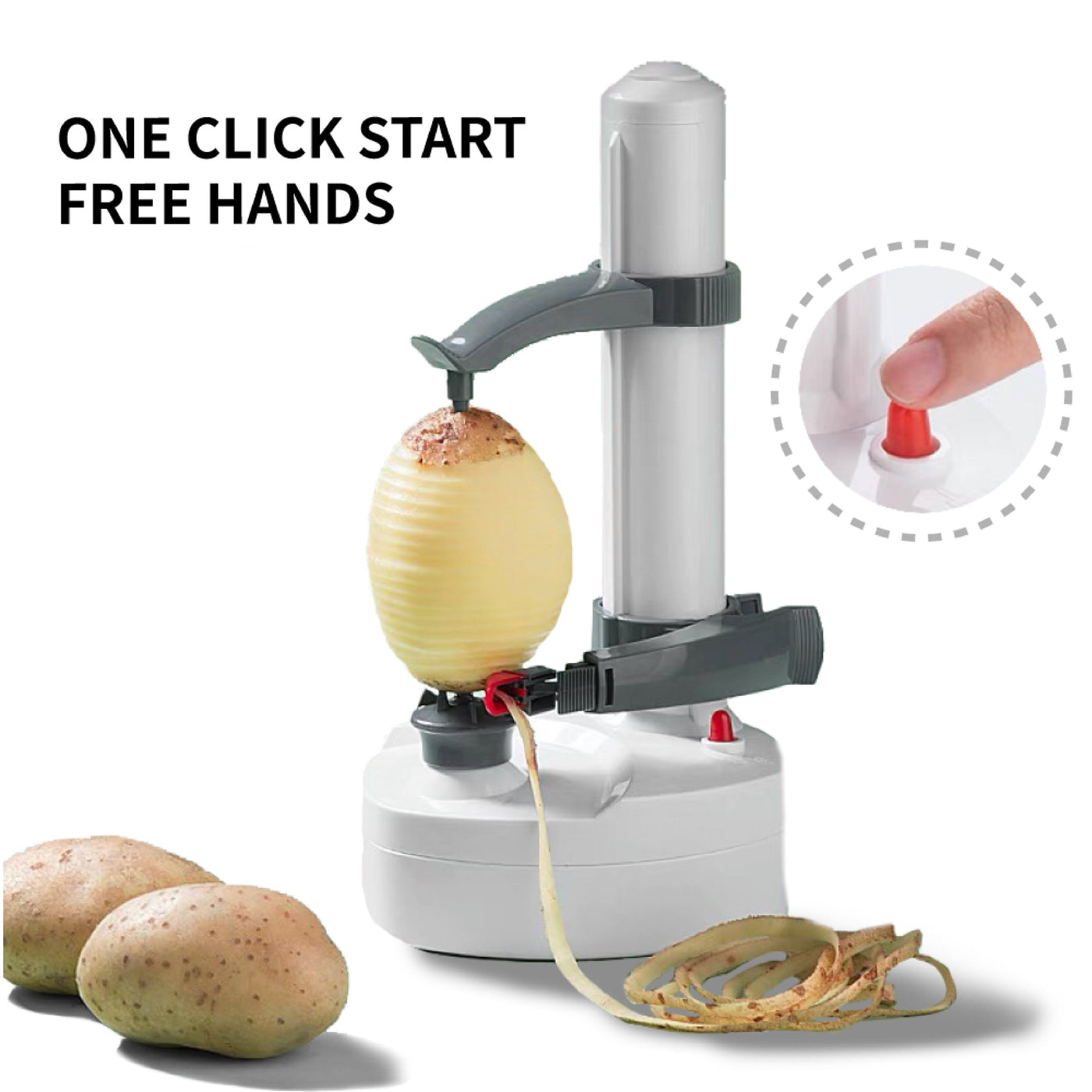 Stainless Steel Electric Fruit Peeler - Getitt