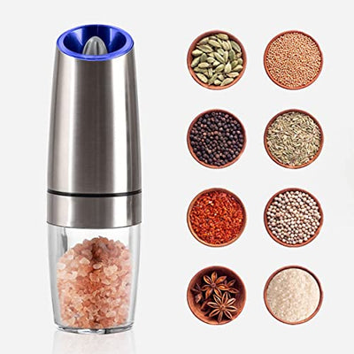 Electric Gravity Induction Salt and Pepper Grinder - Getitt