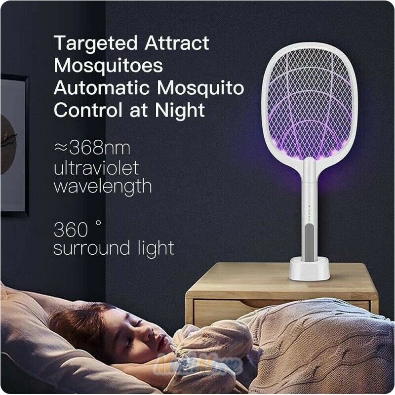 Rechargeable Mosquito Fly Swatter - Getitt