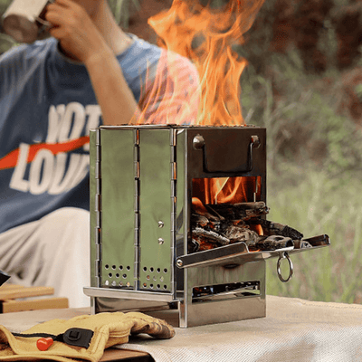 Portable Camping Firewood Stove - Getitt