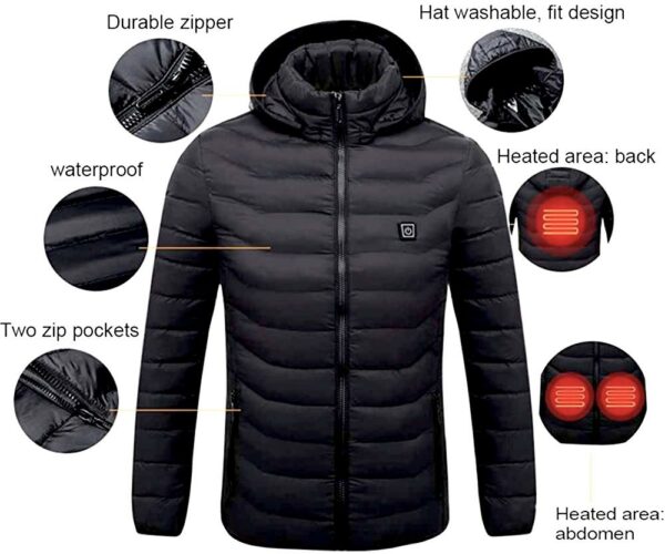 Rechargeable Electric Heated Jacket Vest For Men And Women - Getitt