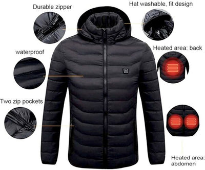 Rechargeable Electric Heated Jacket Vest For Men And Women - Getitt