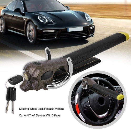 Powerful Car Steering Wheel Lock Bar - Getitt