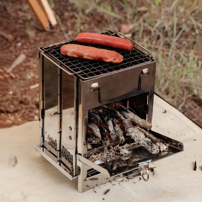 Portable Camping Firewood Stove - Getitt