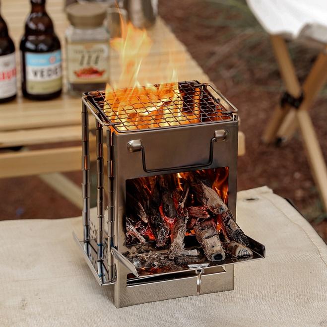 Portable Camping Firewood Stove - Getitt