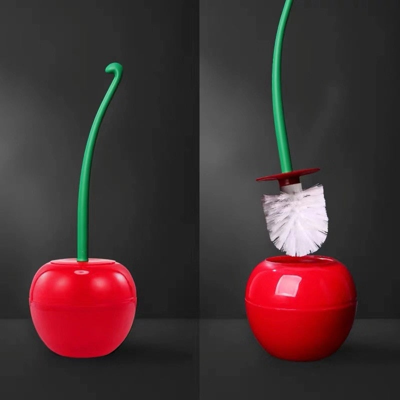 Cherry Toilet Brush and Holder - Getitt