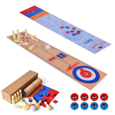 3-in-1 Tabletop Shuffleboard Game - Getitt