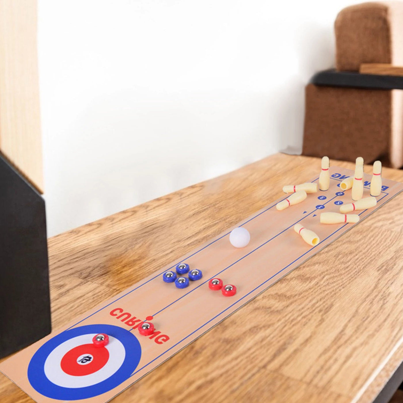 3-in-1 Tabletop Shuffleboard Game - Getitt