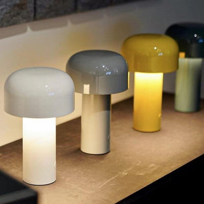 Chrome Mushroom lamp - Getitt