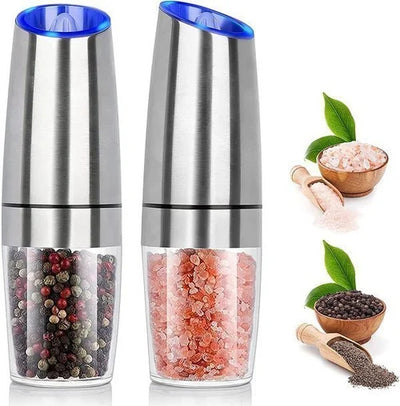 Electric Gravity Induction Salt and Pepper Grinder - Getitt