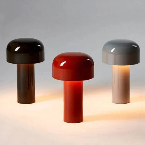 Chrome Mushroom lamp - Getitt