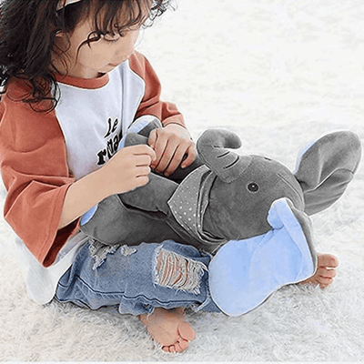 Baby Peek A Boo Animated Singing Elephant - Getitt