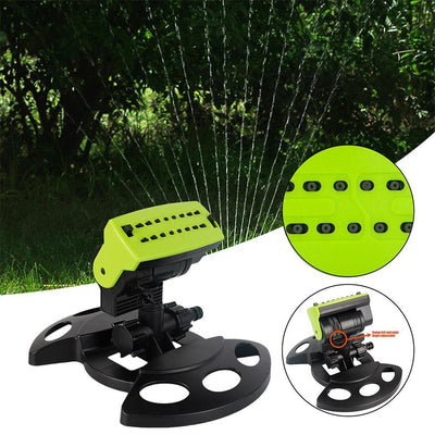 Garden Sprinkler with 180-Degree Rotating Head