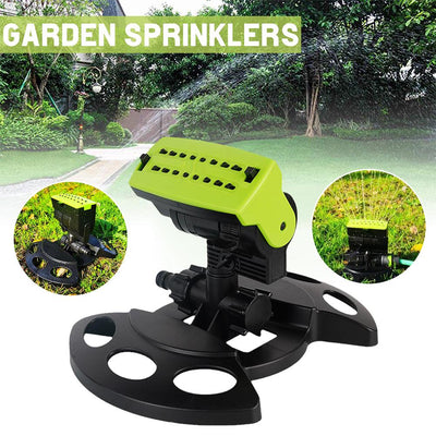 Garden Sprinkler with 180-Degree Rotating Head