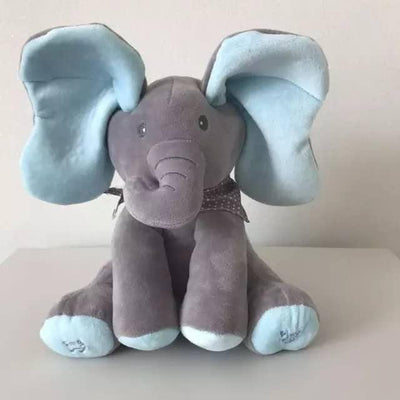 Baby Peek A Boo Animated Singing Elephant - Getitt