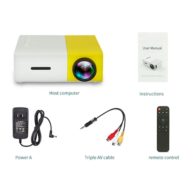 Portable Mini Projector - Getitt