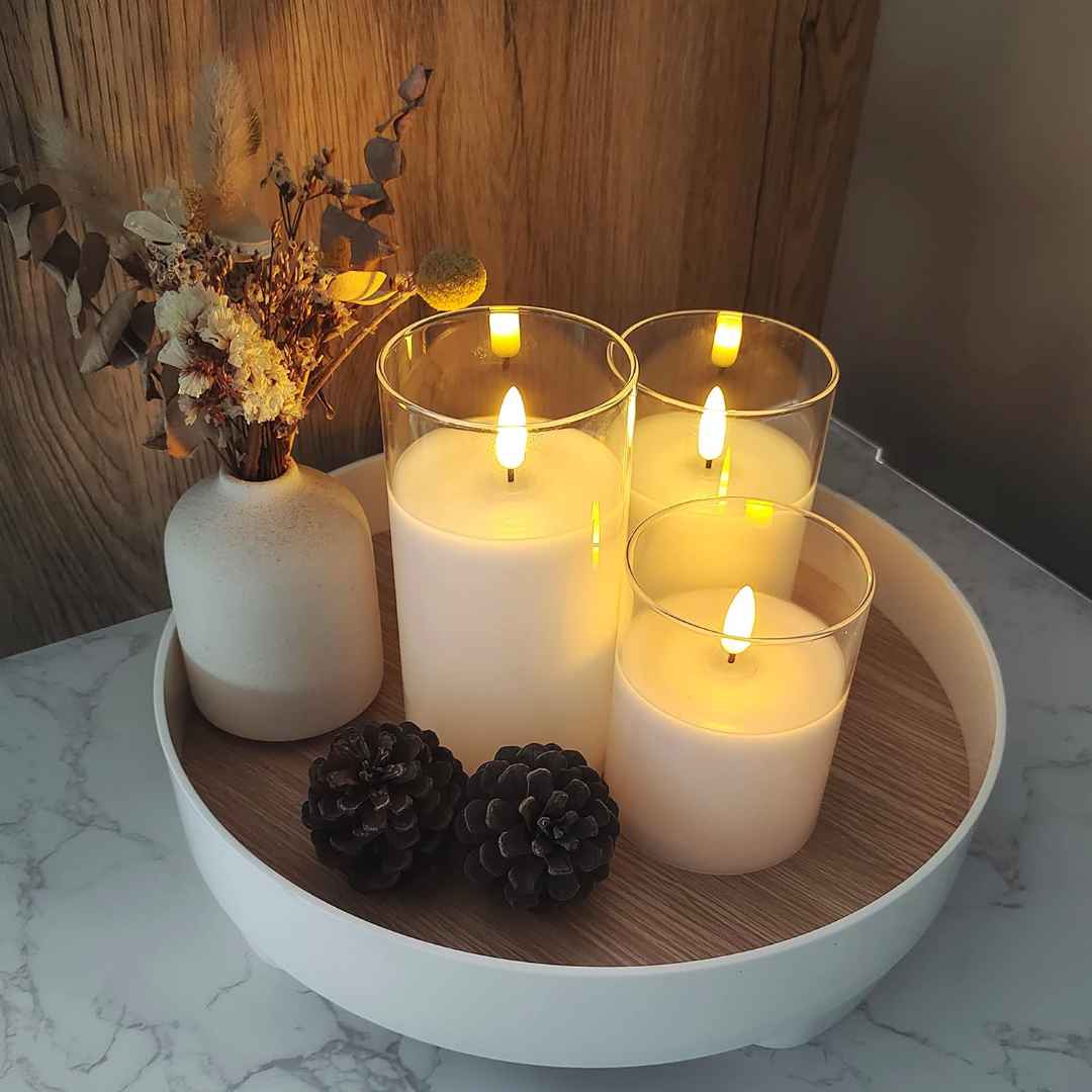 LED Flameless Candle Set