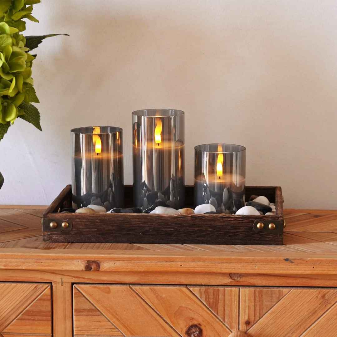 LED Flameless Candle Set