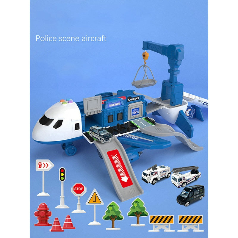 Extra Large Airplane Vehicle Playset - Getitt