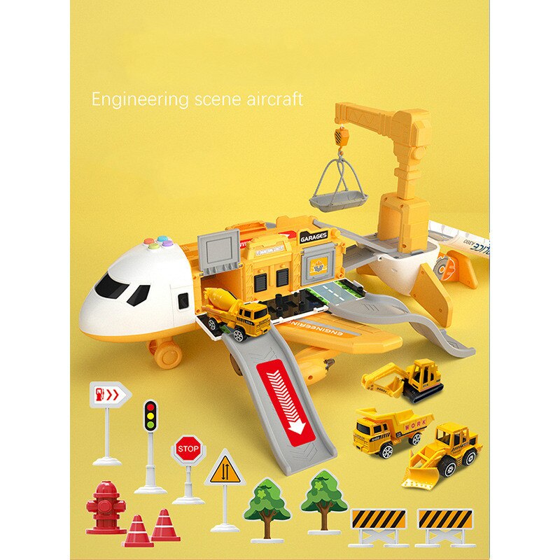 Extra Large Airplane Vehicle Playset - Getitt