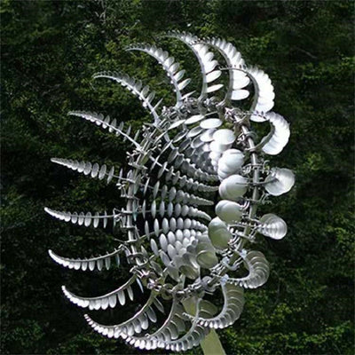 New Anti-Rust Magical Metal Windmill-Kinetic Metal Wind Spinners - Getitt